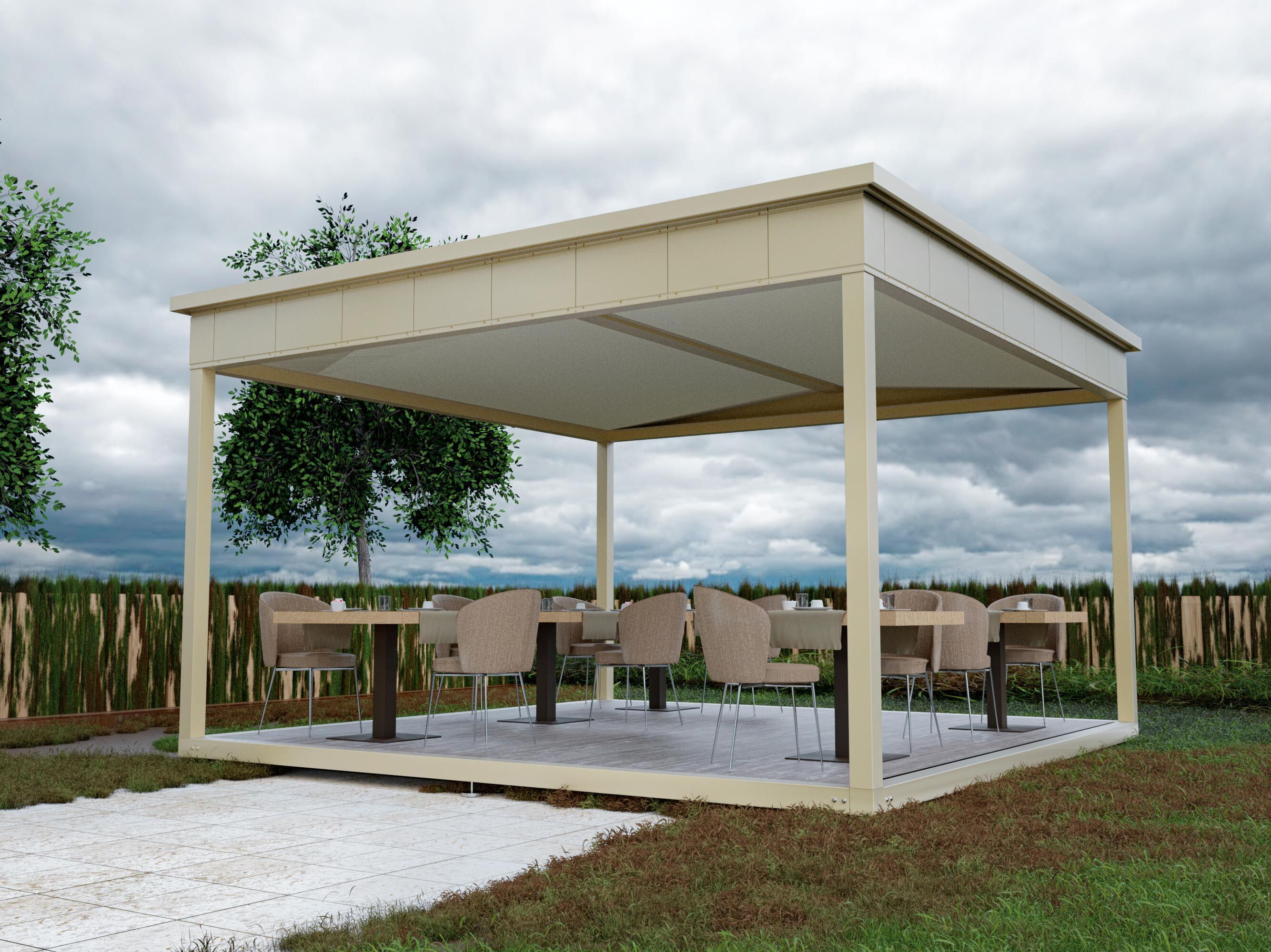 Структура с индивидуальным панельным покрытием L'Officina by Adami S8-S10 ARCH-00109819