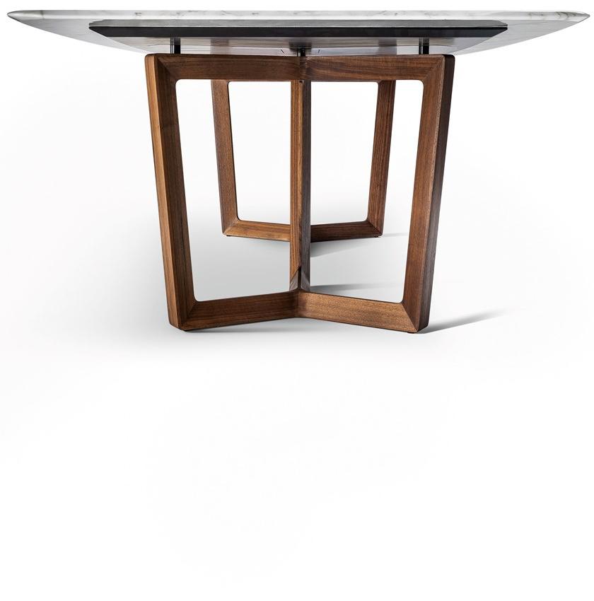 Poltrona Frau Прямоугольный стол из дерева и мрамора La collezione - tavoli e sedie sun-id-1362134 - Вид №2