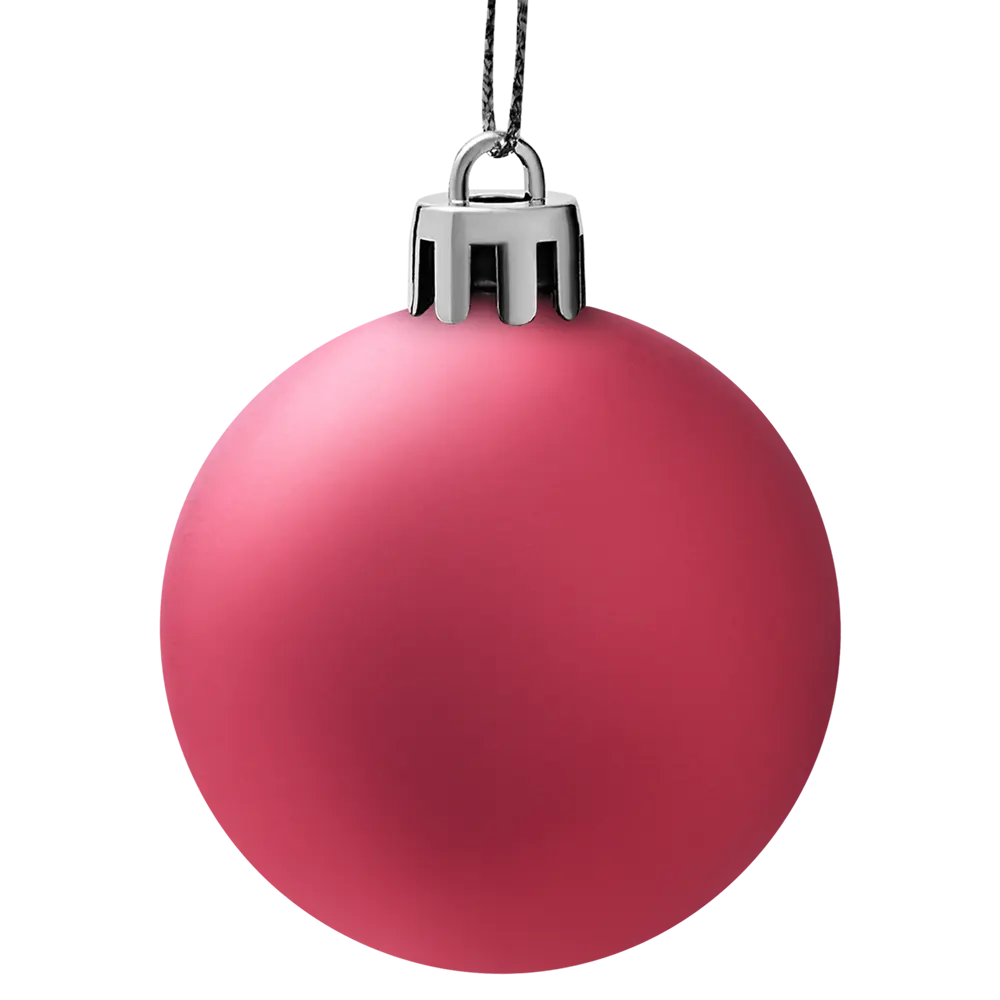 Набор елочных шаров KREAFORTA розовые с блестками 12 шт. ø5 см 89420540 STLM-1580483 - Вид №7