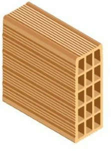 T2D Кирпичный блок с высокой биосовместимостью Ecopor® 311 14