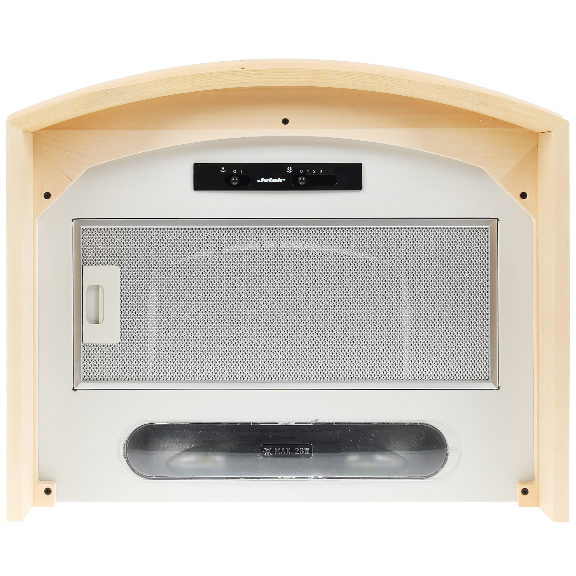 1106526 Вытяжка каминная Jetair DENVER WH/A/60 T.GREZZO белый/бежевый STDN-0037005 - Вид №5