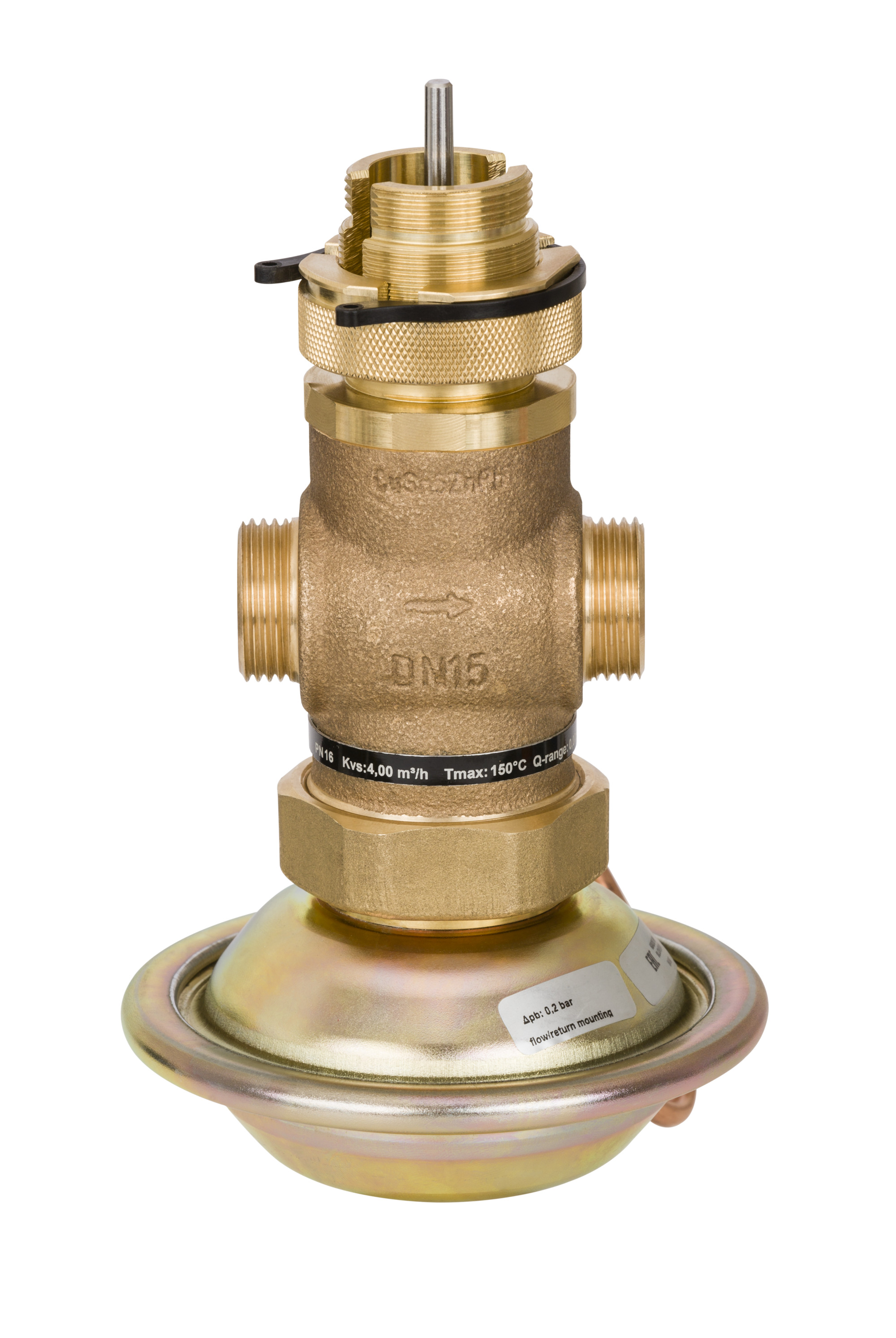 Danfoss Клапан регулирующий комбинированный AVQM с наружной резьбой или фланцевый Комб. р-рAVQM PN25 50/25 //0,2/фл. 003H6758  - Вид №8