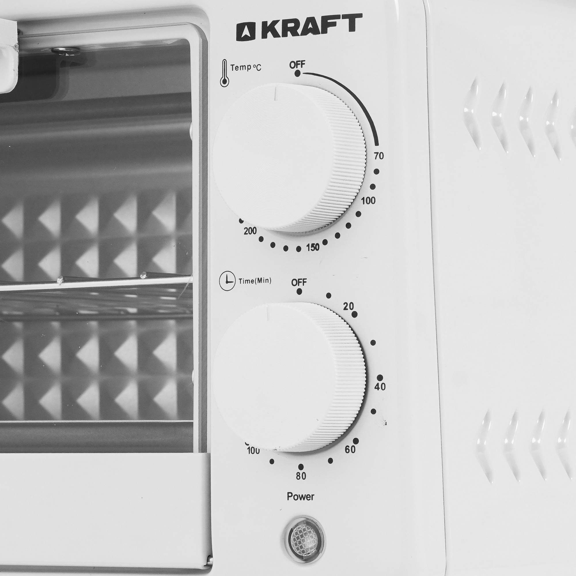 9080982 Мини-печь Kraft KFC-MO 90 HW белый STDN-0072936 - Вид №3