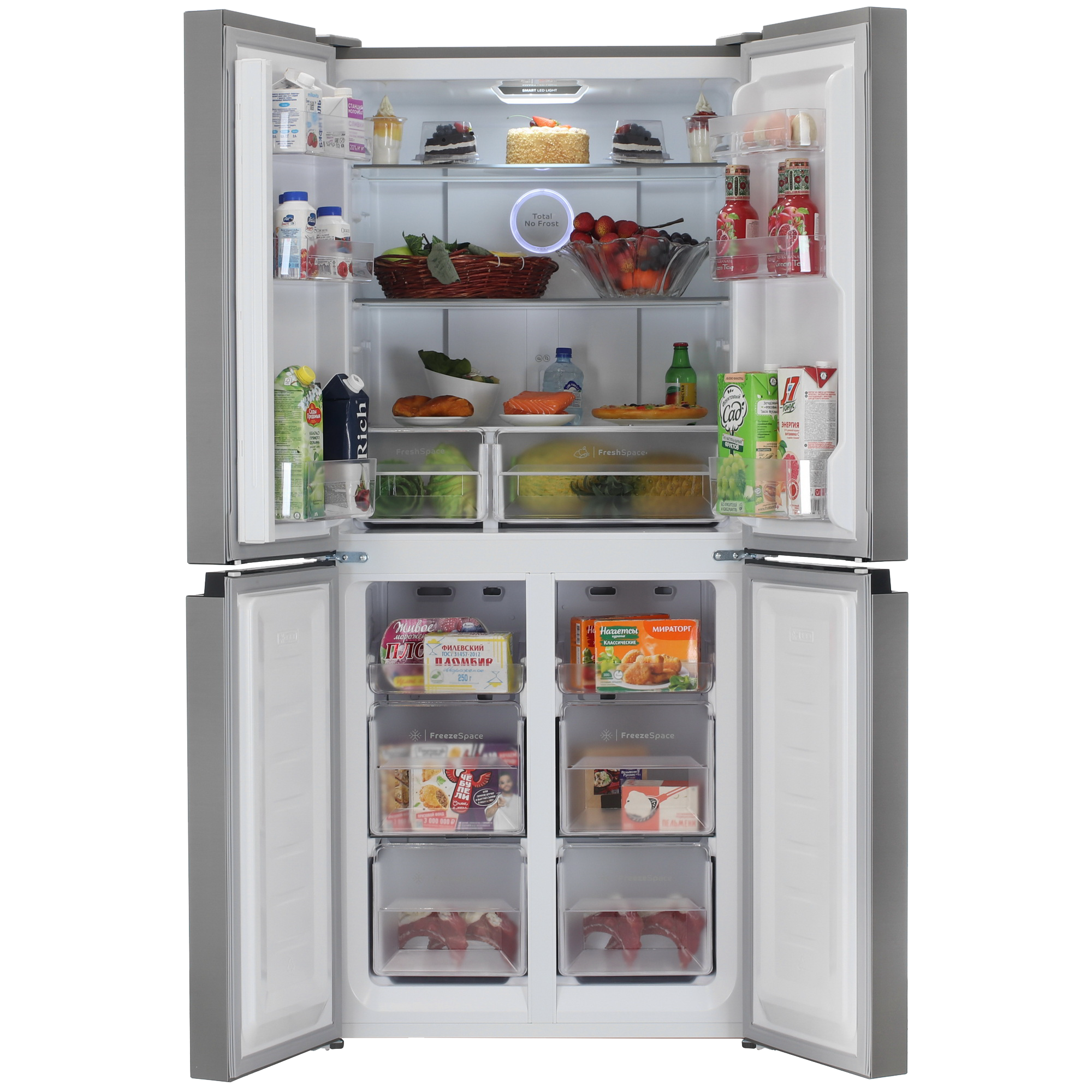 5482596 Холодильник многодверный   Indesit IFT4 472 X серебристый STDN-0029819 - Вид №5