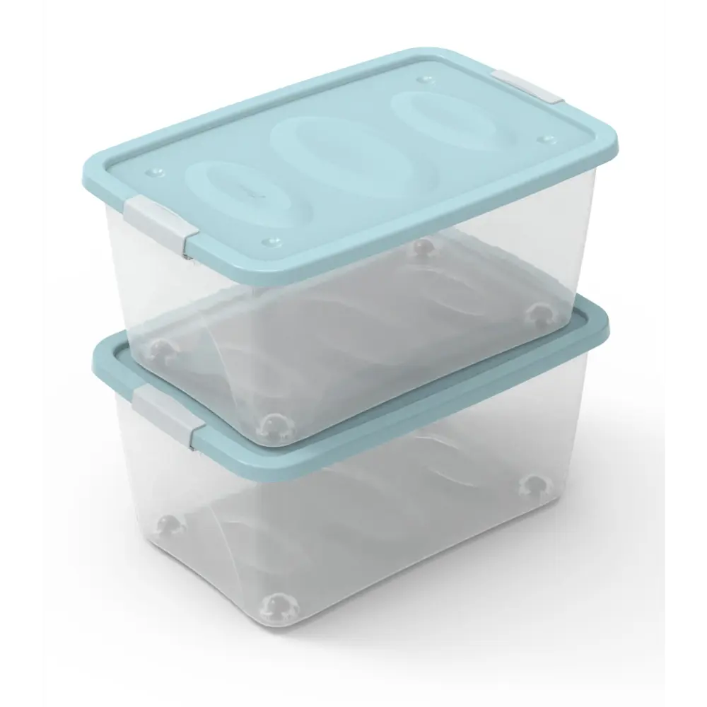 Универсальный контейнер MARTIKA Астело с крышкой и колесами 18540321 Ящик STLM-0011179 - Вид №8