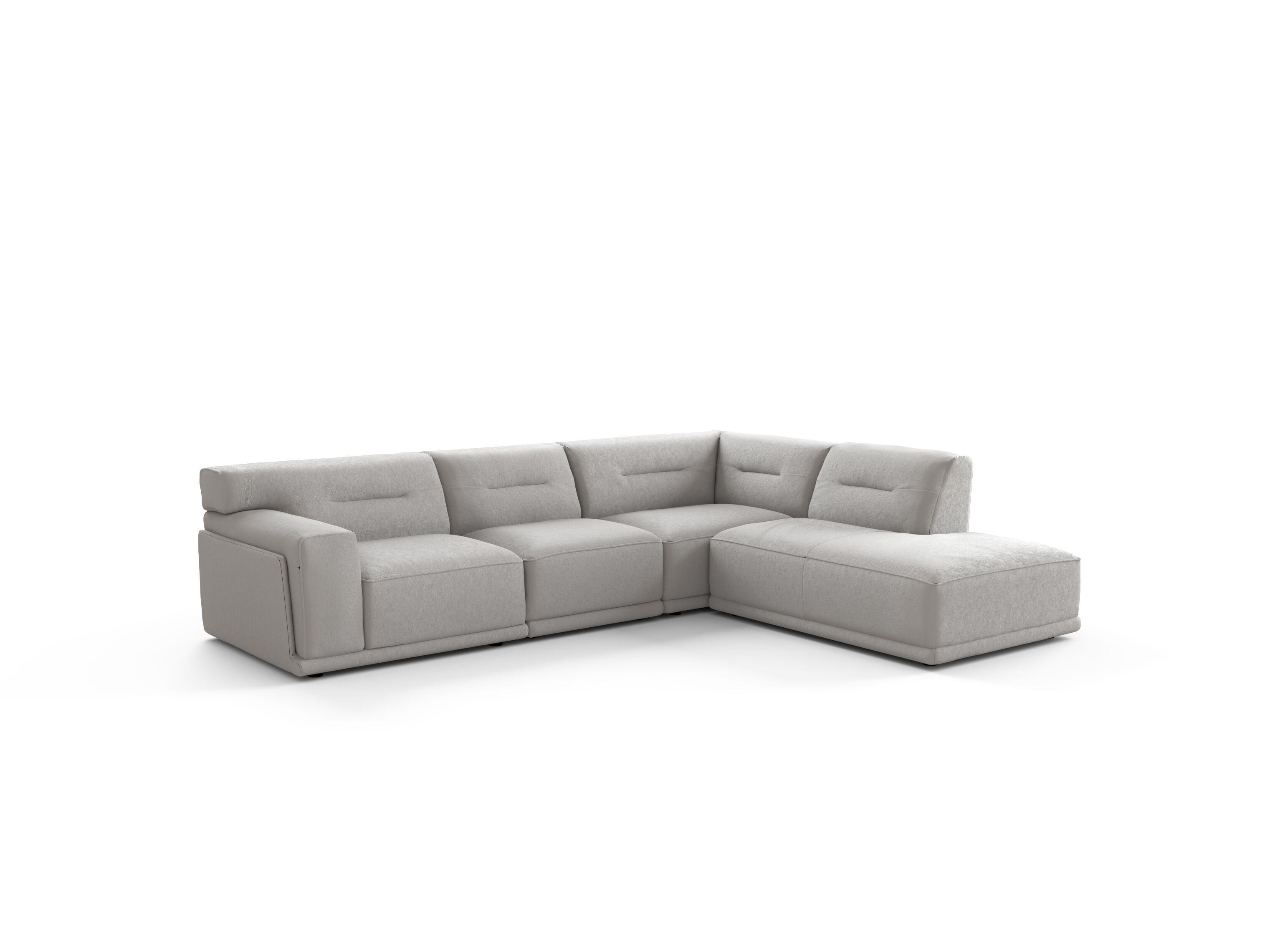 Угловой диван из ткани Natuzzi Italia Dorian ARCH-00115956 - Вид №2