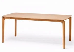 TON Прямоугольный деревянный стол Leaf 4uj 442