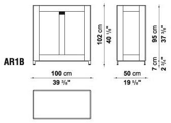 Maxalto Буфет из массива дерева с распашными дверцами Eracle sun-id-1365045 - Вид №5