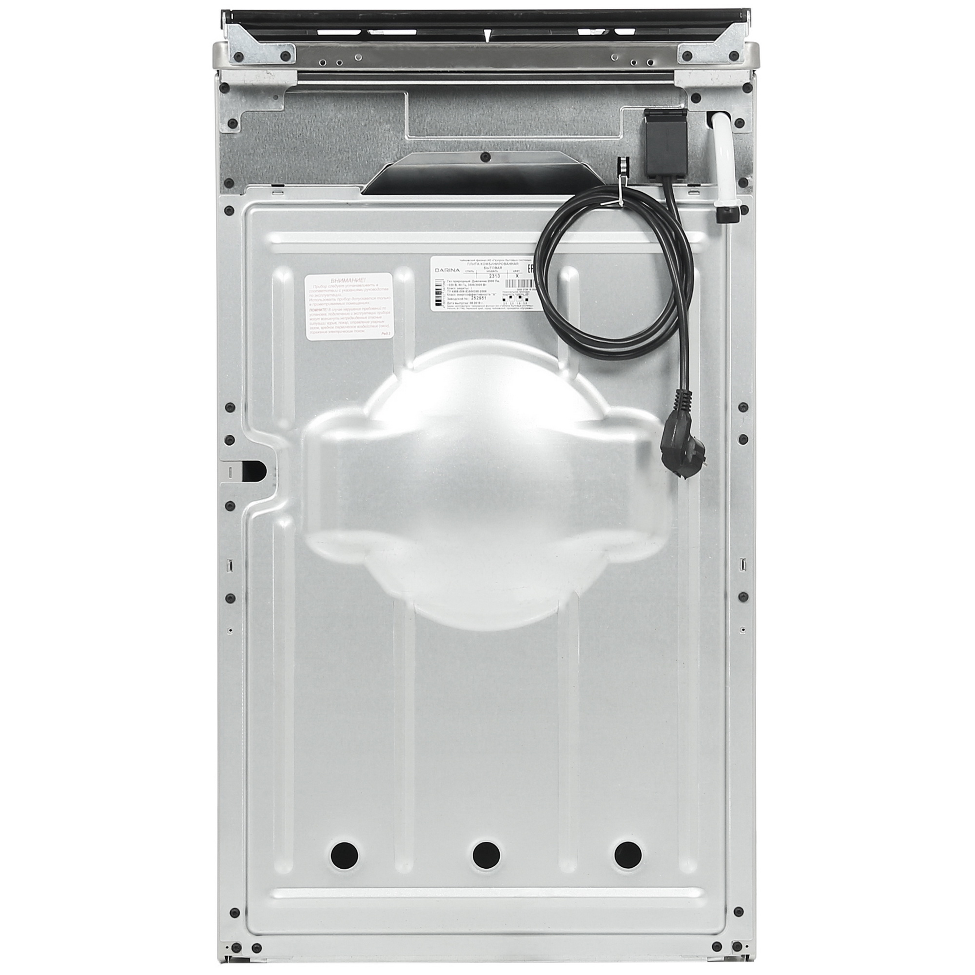 1378970 Комбинированная плита DARINA 2313 Х серый STDN-0005915 - Вид №8