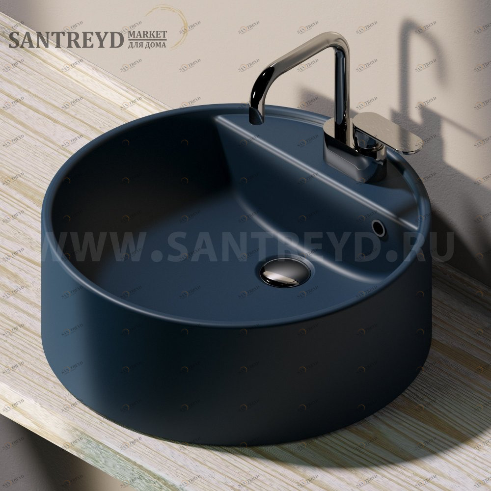 5050C7016 Накладная раковина на столешницу  круглая Ceramica Flaminia Twin