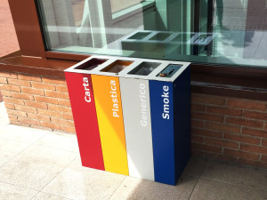 Стальная корзина для мусора для утилизации отходов