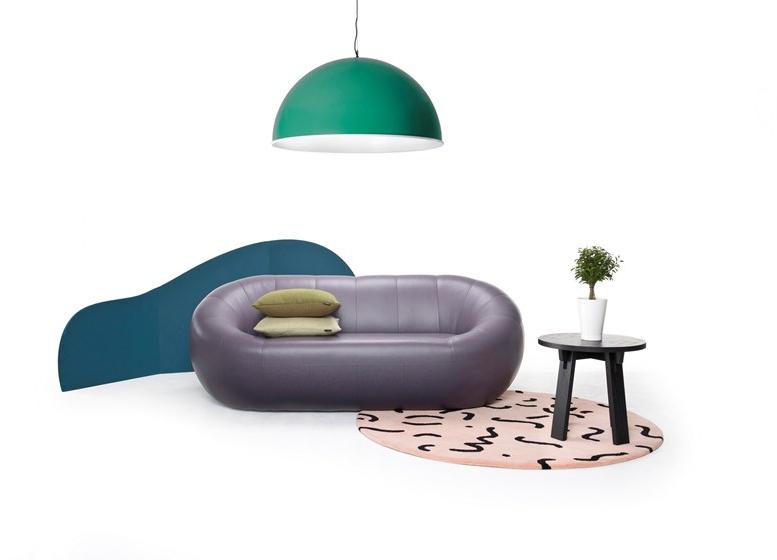 Deadgood Низкий круглый журнальный столик из лакированного ясеня  M1ct m1st  - Вид №11