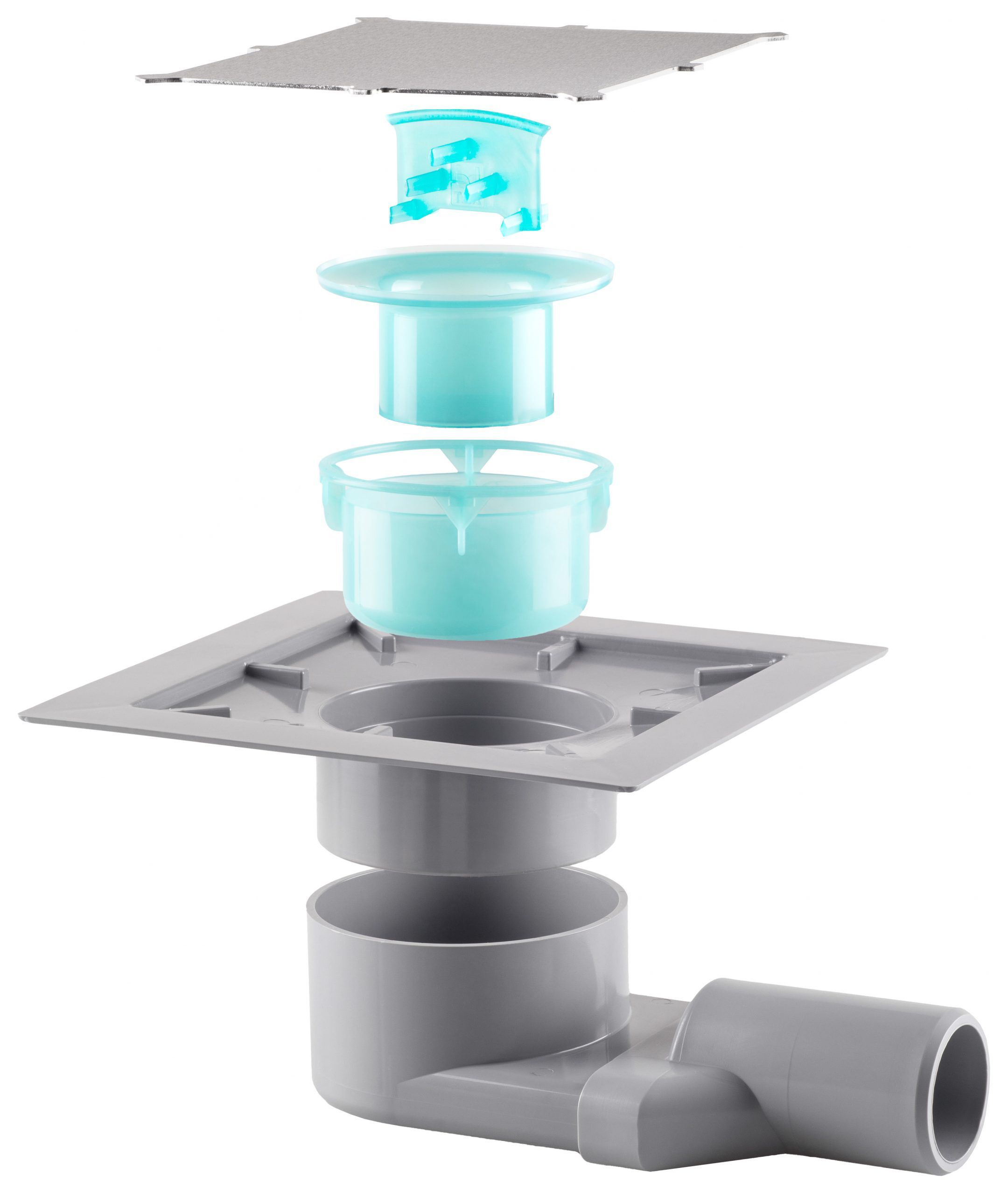 СИФОНАЛЬНЫЙ слив для слива пола из АБС-пластика OMP Unseen ARCH-00101428 - Вид №1