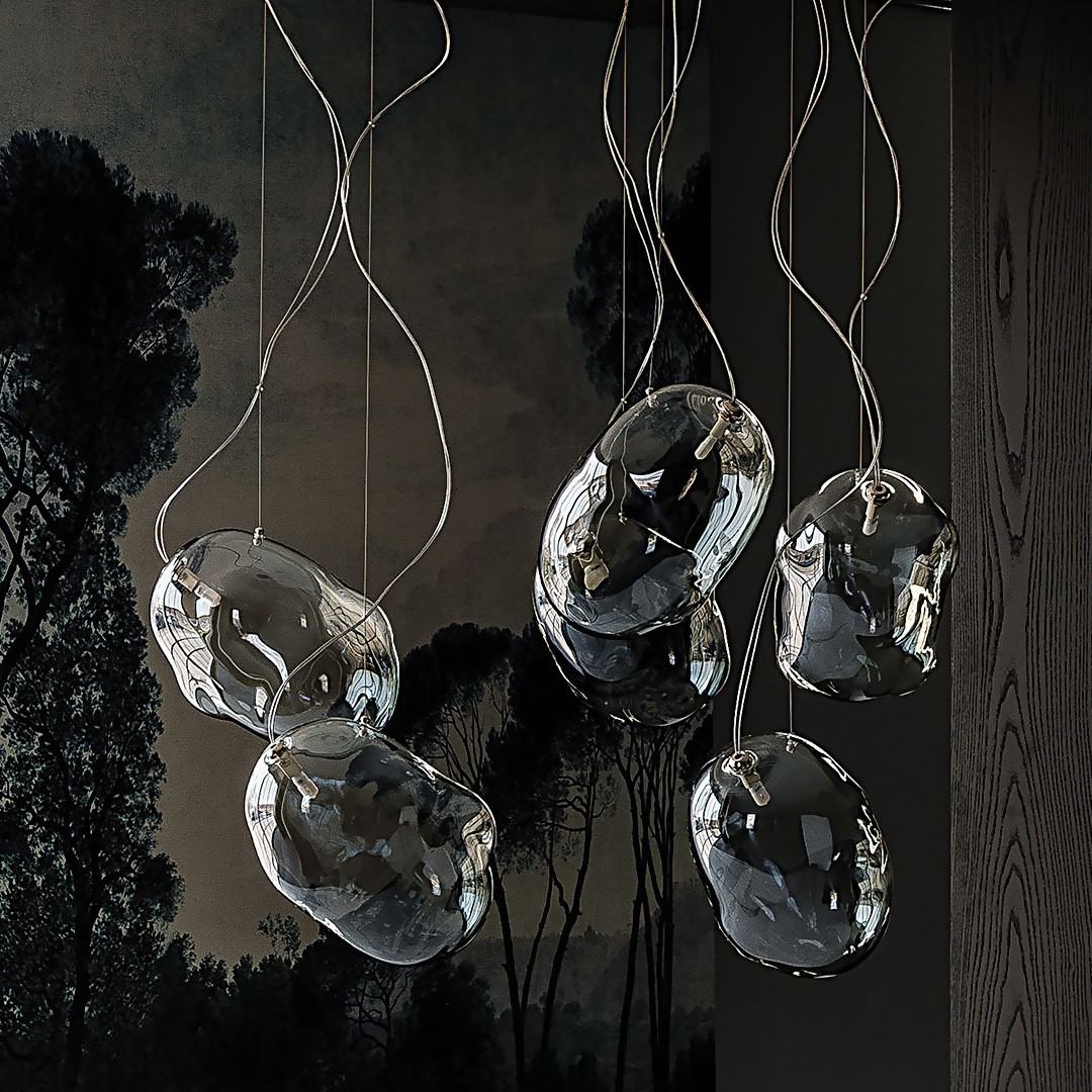 Cattelan Italia CLOUD 1 cristallo iride светильник подвесной 118907 - Вид №3