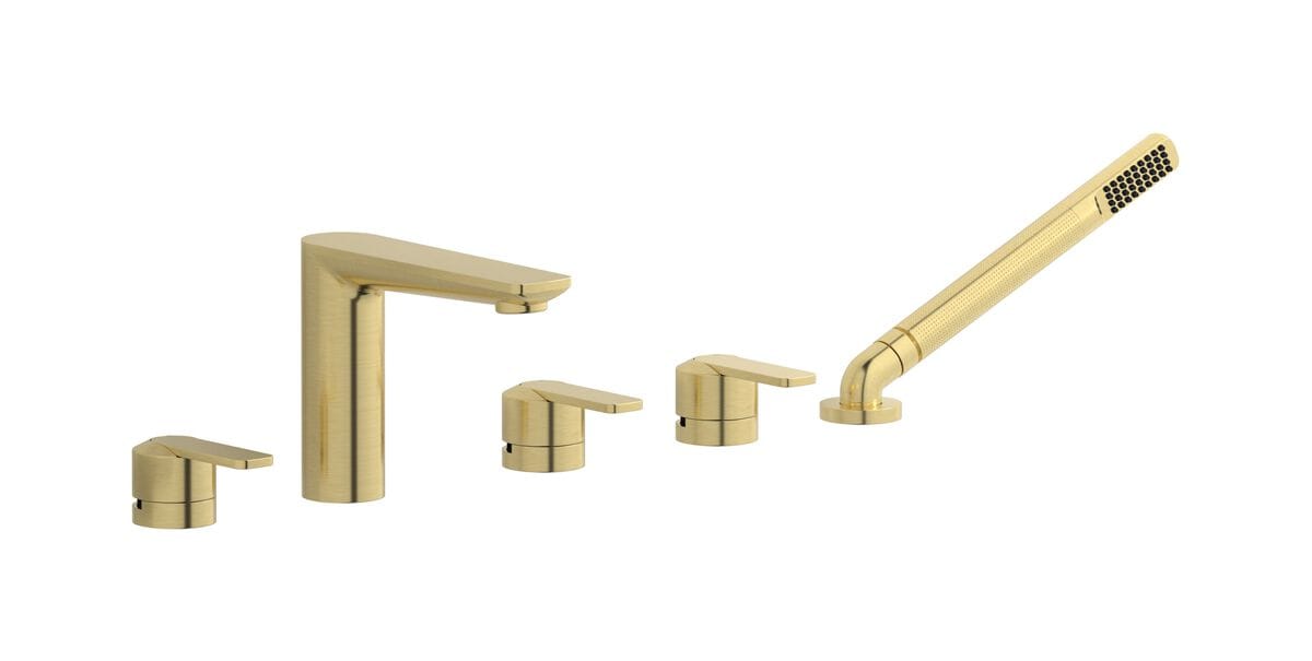 Смеситель для ванны с 5 отверстиями и ручным душем IB C-67 ARCH-00131838 - Вид №3