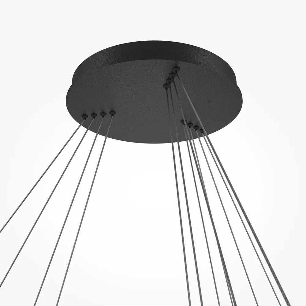 Светильник подвесной светодиодный Rim MOD058PL-L174BK 30 м² нейтральный белый свет цвет черный/белый 89411309 STLM-2070447 Maytoni  - Вид №3