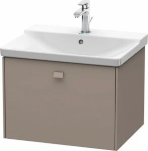 BR402004343 Brioso Тумбочка подвесная Базальт матовый, декор