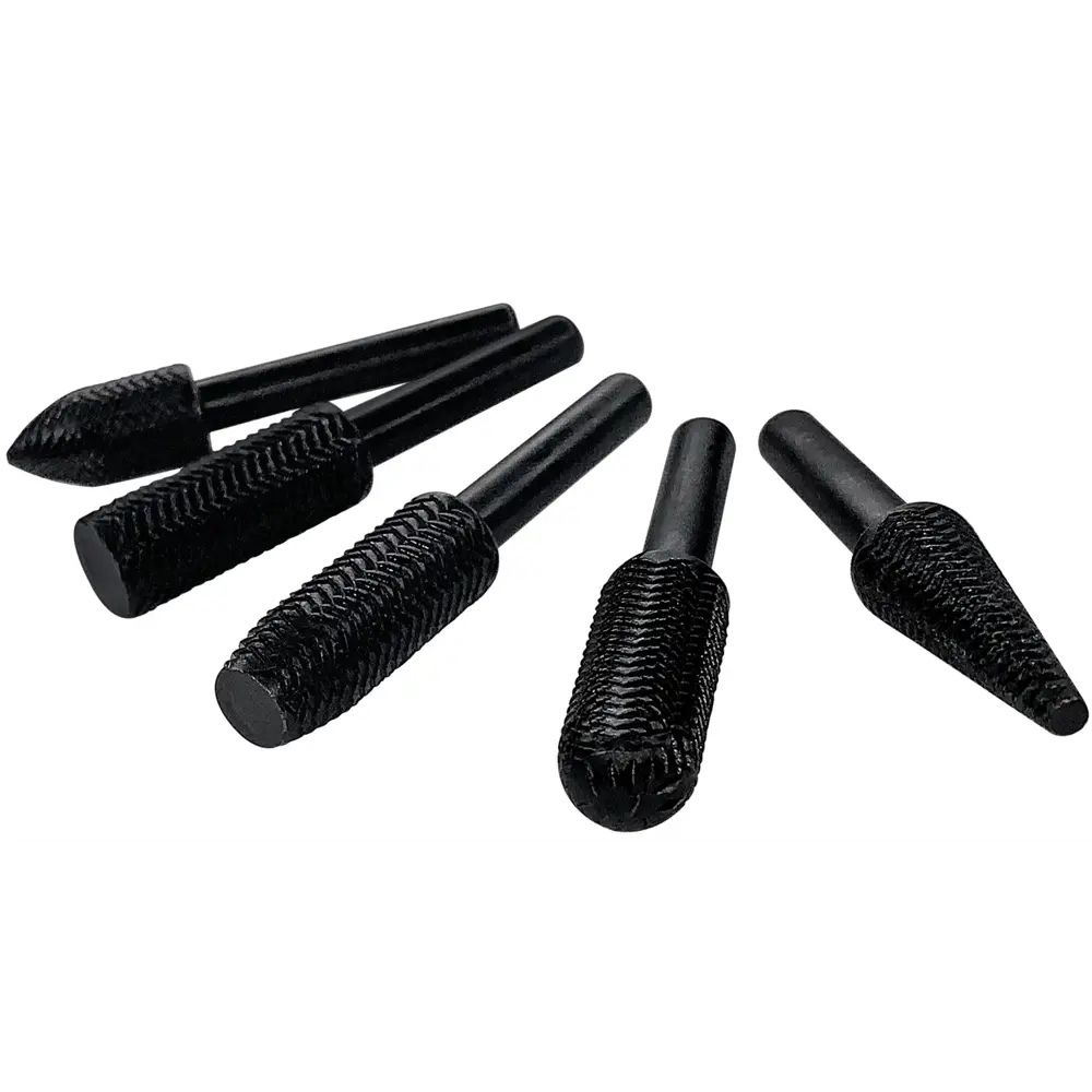 Набор борфрез по металлу Vertextools 0987-63-58, 5 шт STLM-2087940 - Вид №1