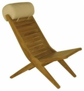 Il Giardino di Legno Складной шезлонг из тикового дерева Savana 513