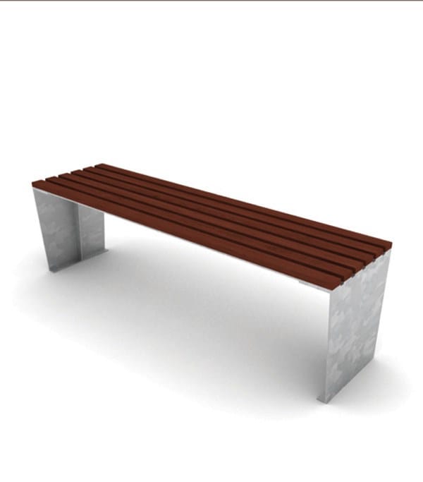 Деревянная и стальная скамья LAB23 Мэрилин ARCH-00104415 - Вид №24