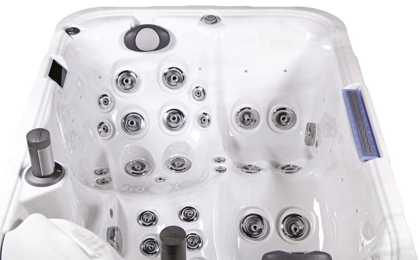 Gruppo Geromin Квадратный мини-бассейн с гидромассажем Peakline sun-id-1474279 - Вид №3