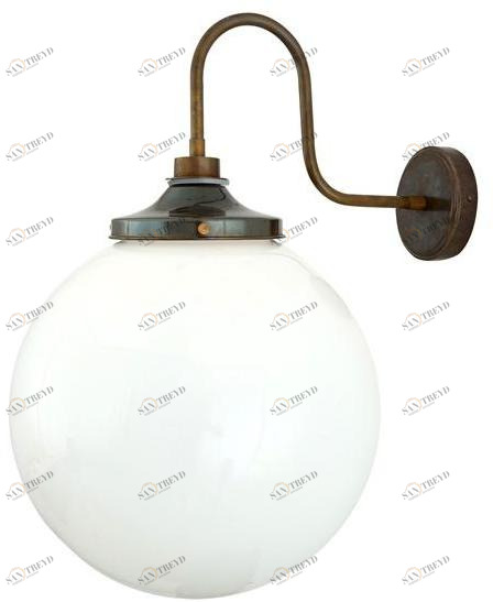 Mullan Lighting Бра ручной работы из латуни для ванной Pelagia Mlbwl060 