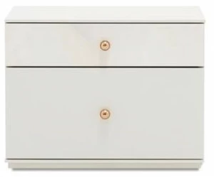 Enza Home Прямоугольная тумбочка из дерева с ящиками Piedra