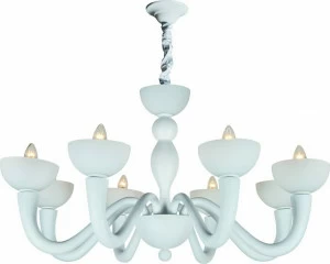 Подвесная люстра Divinare Bianca 7091/01 LM-8 DIVINARE ДИЗАЙНЕРСКИЕ, BIANCA 074549 Белый