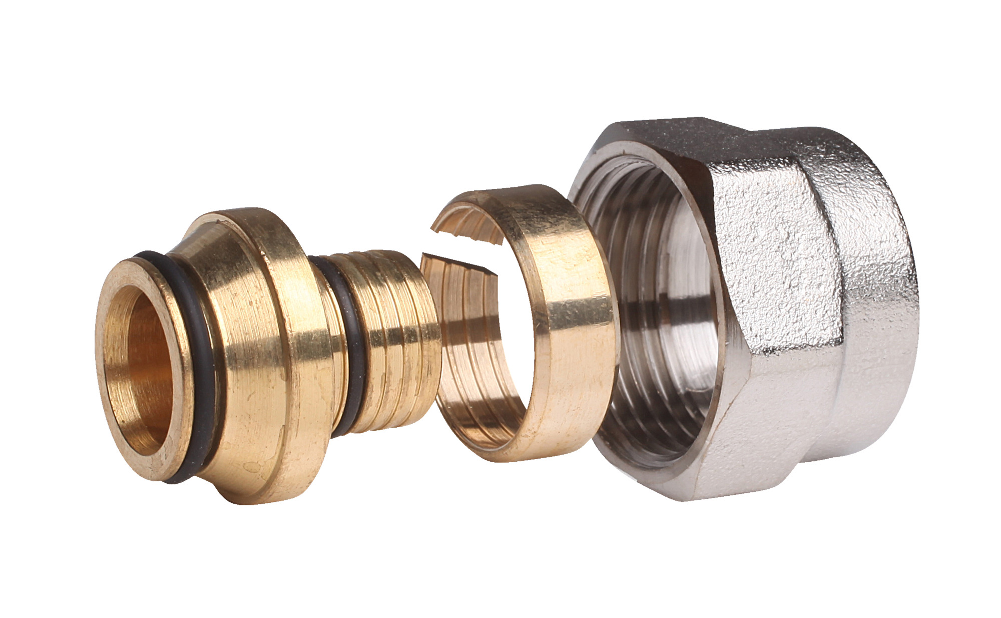 Danfoss Фитинги для полимерных труб (PEX) Уплотн. фитинги PEX 16х1.5 G3/4'' вн 013G4157  - Вид №25