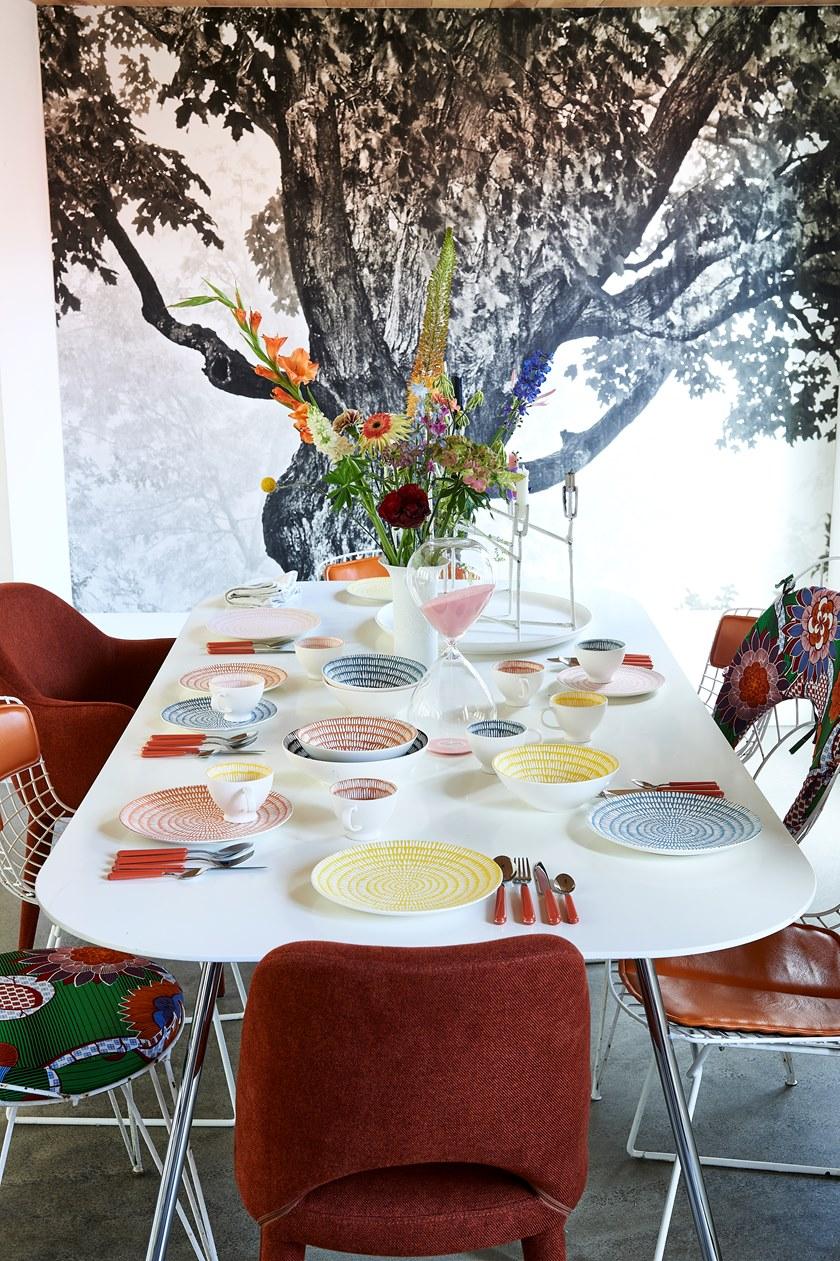 Pols Potten Набор сервировочных тарелок из фарфора Seed 230-400-525 - Вид №5