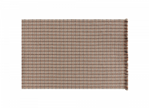 099944 Ковер GL Checks terracotta 200x300 см GAN Garden Layers