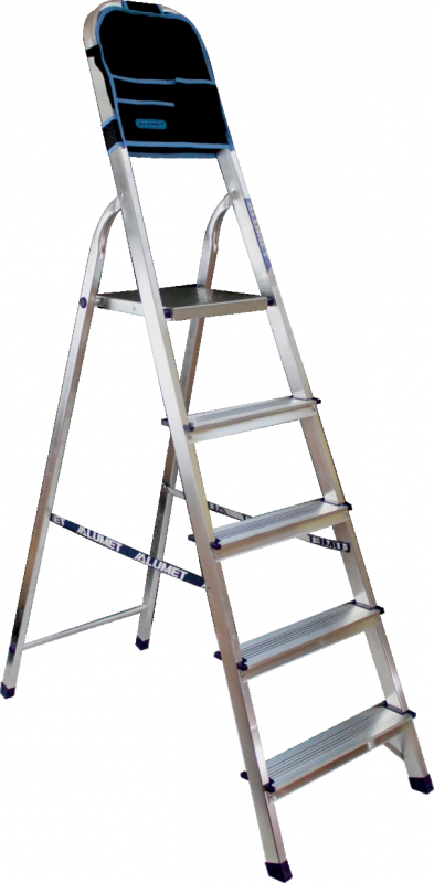 Стремянка алюминиевая AM 710AK ALUMET 