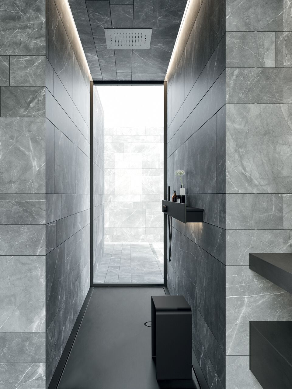 Полка с смесителями для душа Rexa уникальный ARCH-00073782