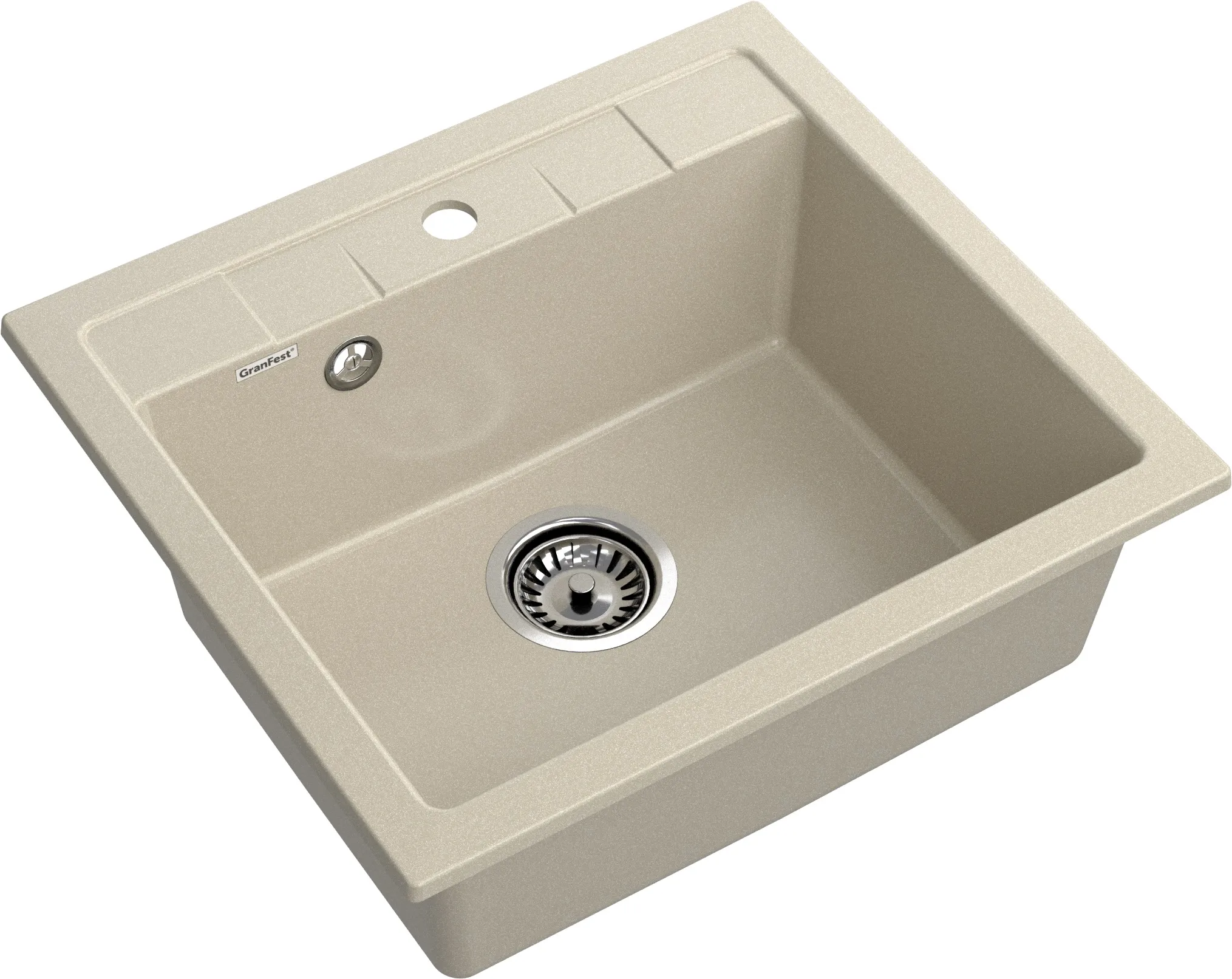 Кухонная мойка Искусственный камень QUADRO S242 GranFest Q-561-S242 - Вид №2