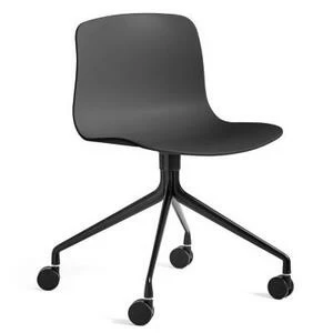 Стул AAC14,темно-серый с черным основанием