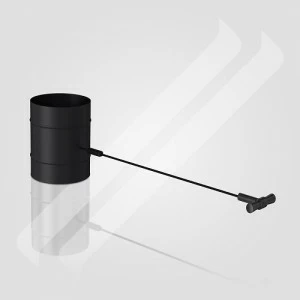 Шибер поворотный для камина MAGMA 150 мм.