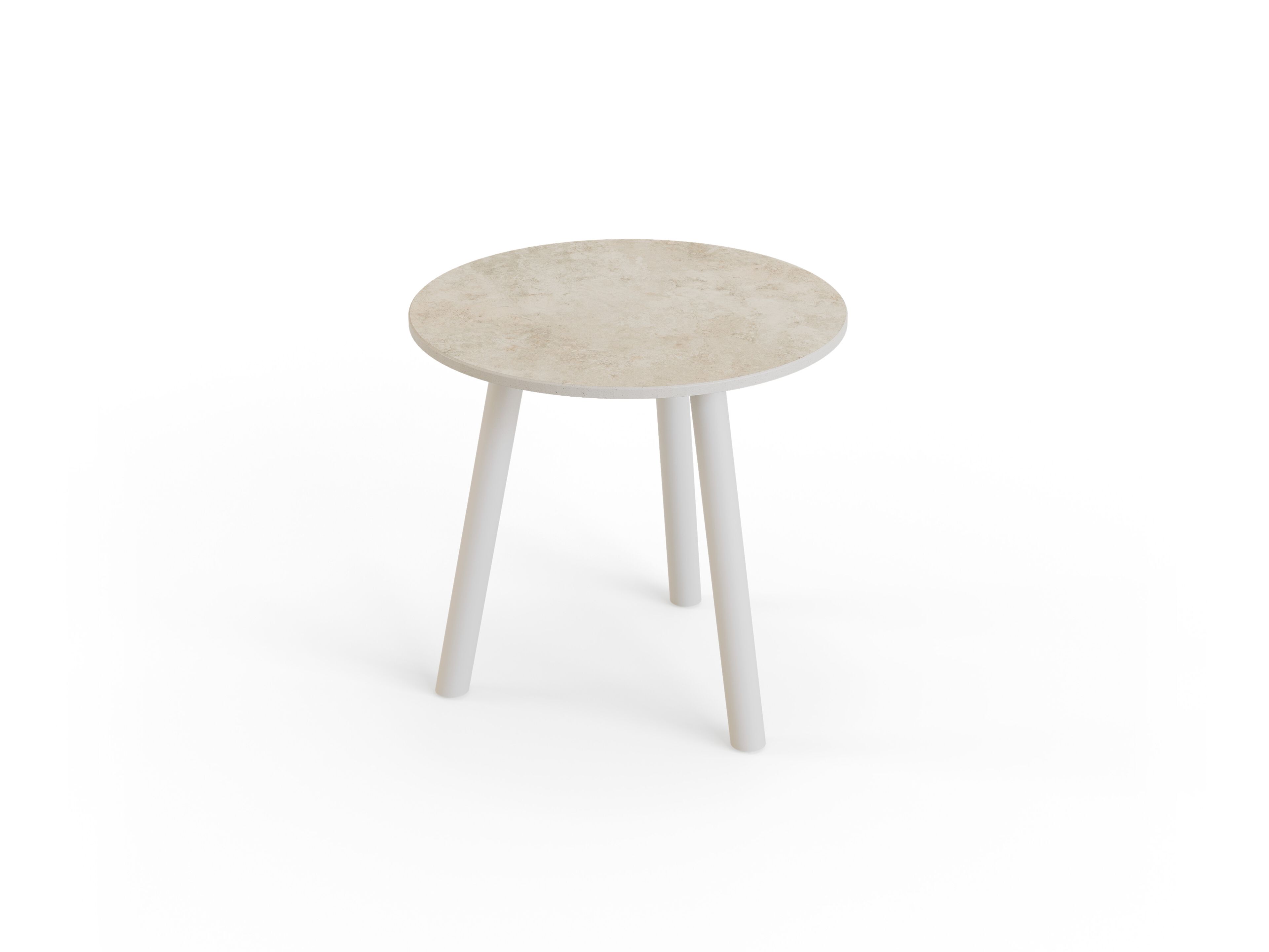 Керамический сервировочный круглый садовый столик Jati Kebon Ронда ARCH-00077359