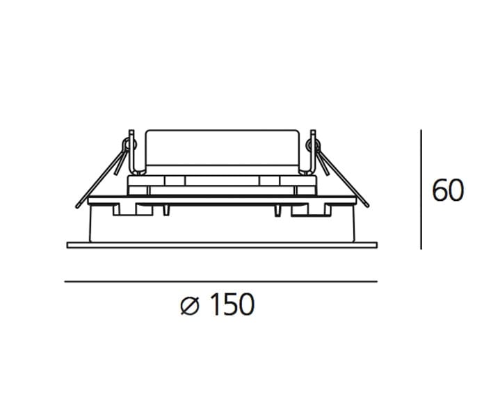 Утопленный потолочный стеклянный наружный прожектор Artemide Ego ARCH-00125855 - Вид №4
