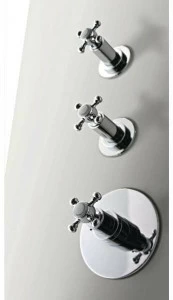 ZAZZERI Смеситель для душа на 3 отверстия Kent