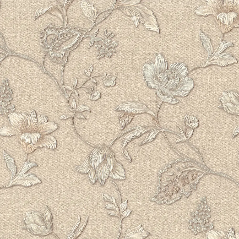 Обои флизелиновые Euro Decor Saint-Tropez бежевые 1.06 м 7080-01 82734892 STLM-2105915 - Вид №1