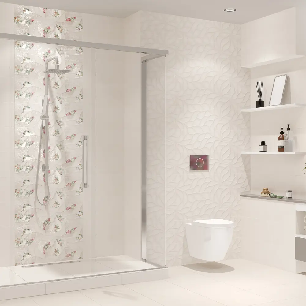 Плитка настенная Malwiya Милк 24.2x70 см 1.19 м² цвет белый Santreyd STLM-2012497 - Вид №4
