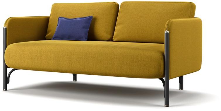 Wiener GTV Design 2-местный тканевый диван Jannis sun-id-1504788 - Вид №1