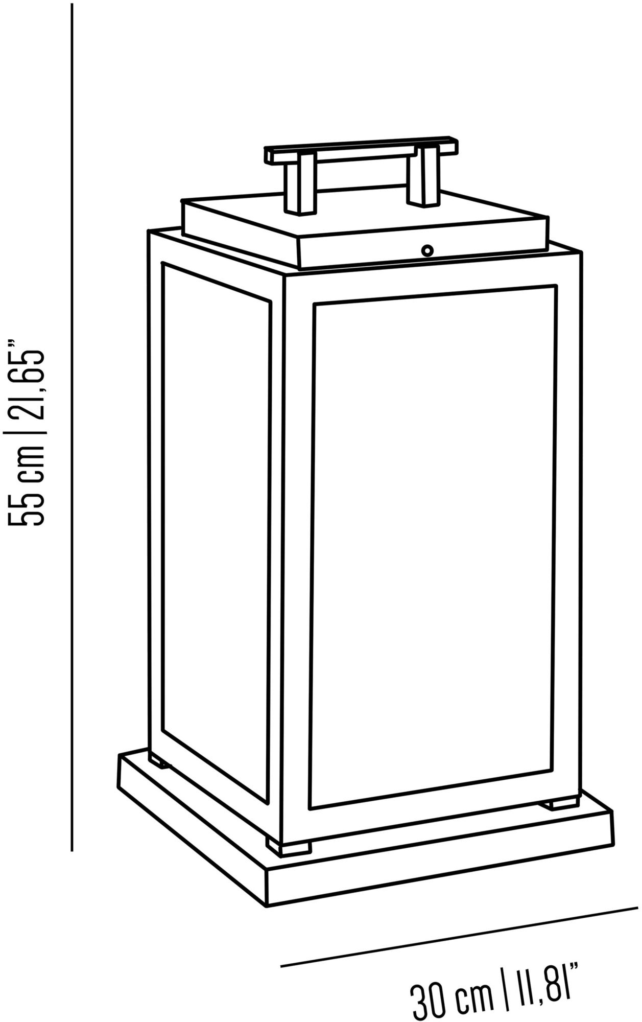 Il Bronzetto Латунный фонарь Timeless Hof02 - Вид №1