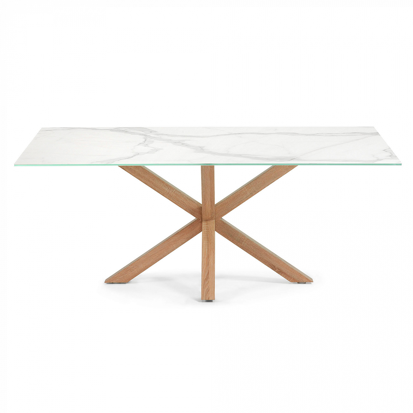 054214 Стол Arya 200x100 под дерево La Forma Argo - Вид №1