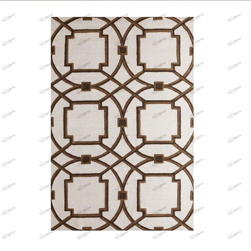 Ковер Arabesque коричневый 200х280 DOLLY CAPRETS ДИЗАЙНЕРСКИЕ, ARABESQUE 015173 Коричневый 