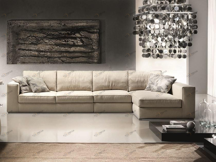 Former In Italia Модульный тканевый диван с шезлонгом Hermes sun-id-1348064