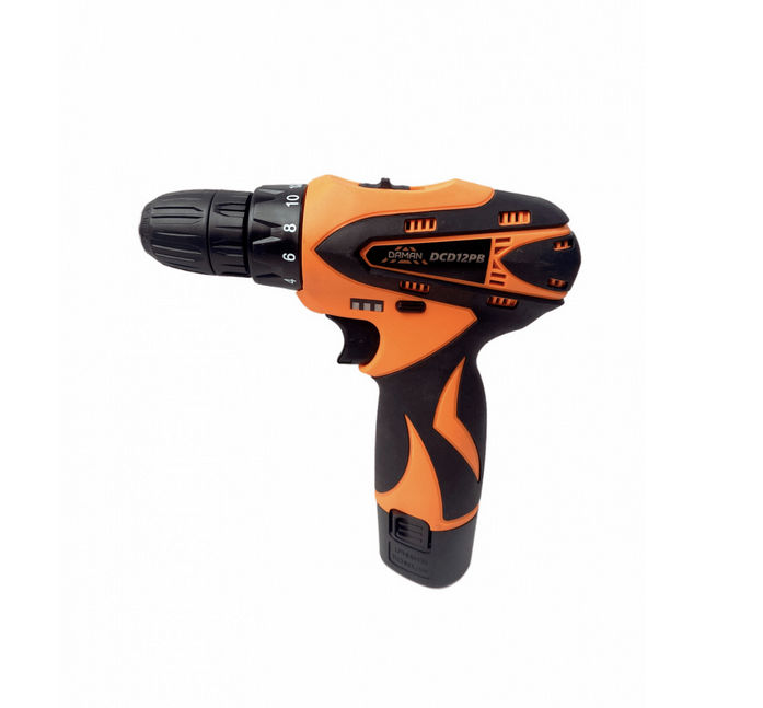 Дрель-шуруповерт DAMAN DCD12PB 9230665 BRAIT STDN-0117643