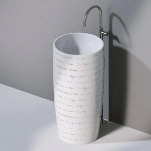 L103T0R0VT.420G Напольная раковина стоящая круглая A. e T. Italia PILLAR