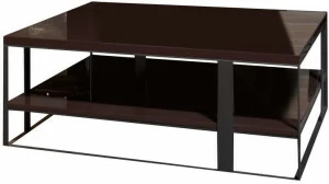 Nube Italia Прямоугольный деревянный журнальный столик Flow