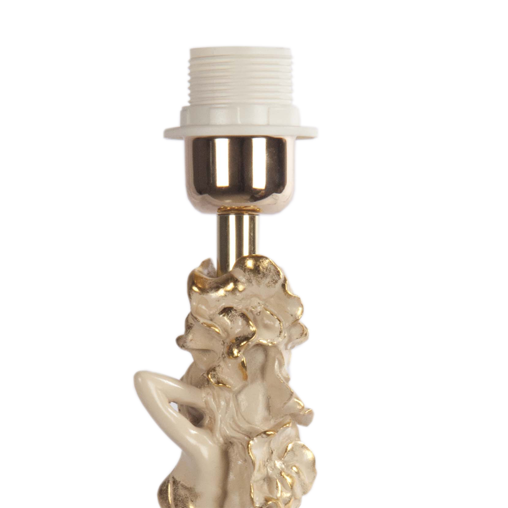 32064,34051 Настольная лампа Флора Айвори Маргарита Лаванда BOGACHO 4627138210680, 4627138151655 - Вид №1